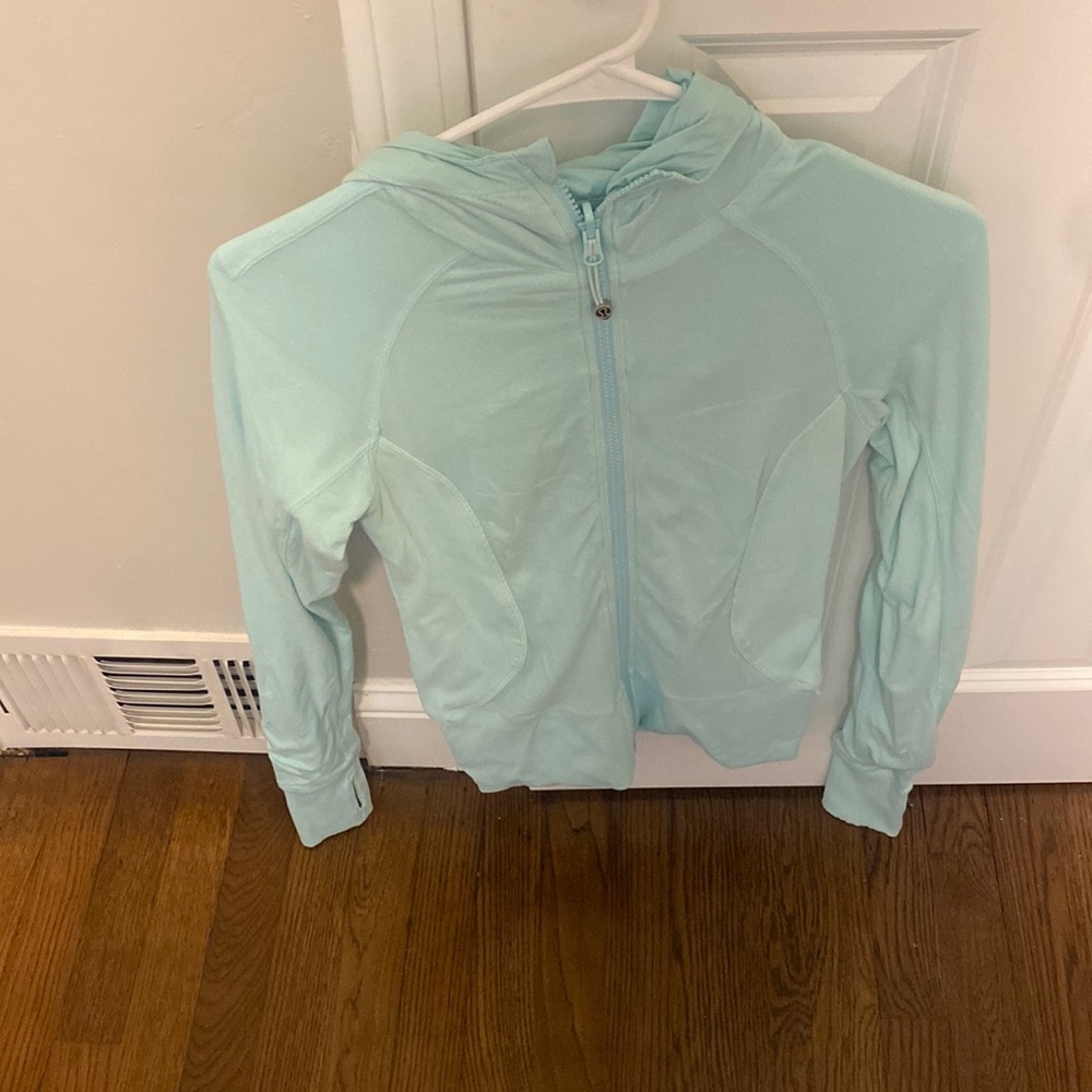 Light blue reversible jacket